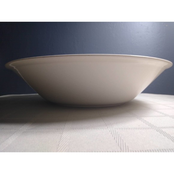 Vintage 1980s chef salad recipe serving bowl - Picture 3 of 5